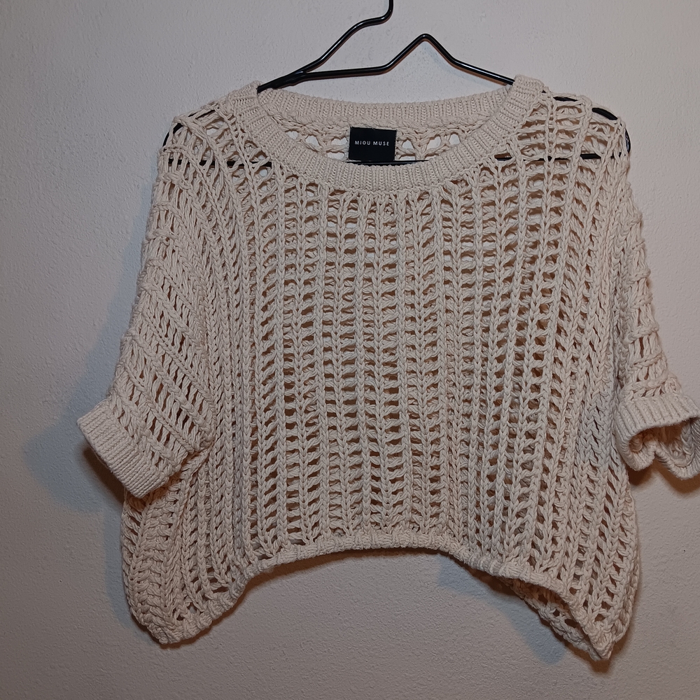 Beige Knit Sweater